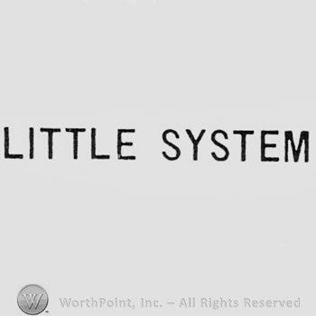 Words LITTLE SYSTEM.