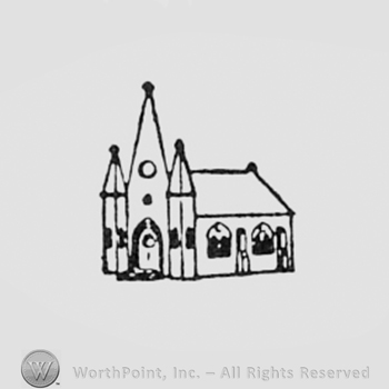 Shape of a little church.