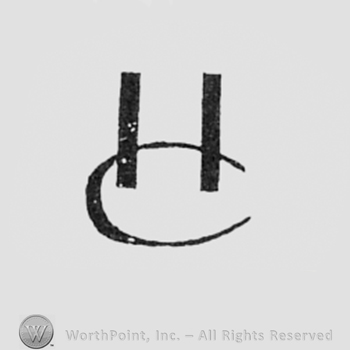 Monogram of letters H and C.