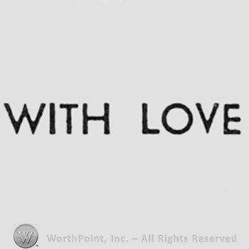 Words WITH LOVE.