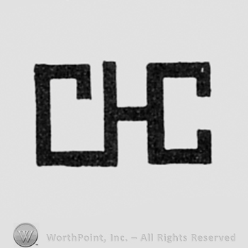 Monogram of letters CHC.