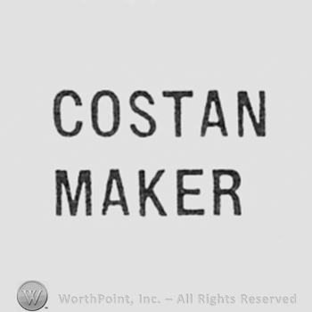 Words COSTAN MAKER.