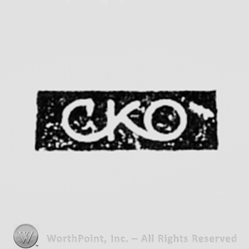 Letters CKO over a black rectangle.