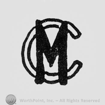 Monogram of letters M and C.