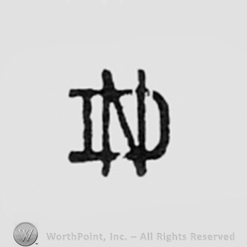 Monogram of letters  IND.