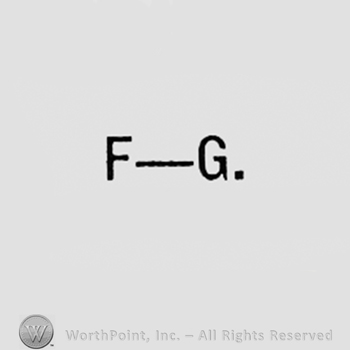 Letters F and G.