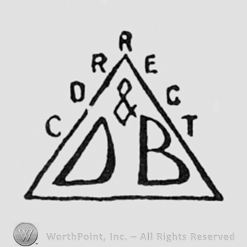 Letters D and B inside a triangle; word CORRECT written on the edge.