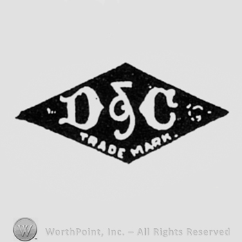 D&C TRADE MARK written inside a dark diamond.