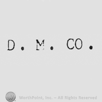 Letters D.M. CO.
