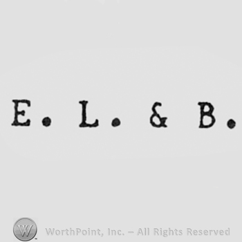 Letters E, L and B.