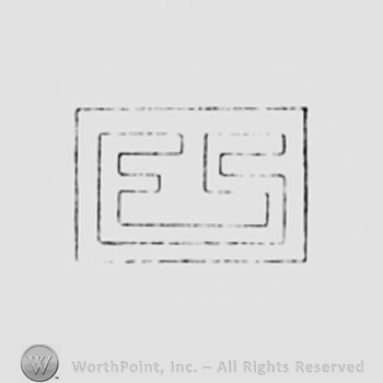 Letters E and S inside a circle.