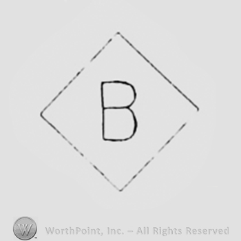 Letter B inside a diamond.