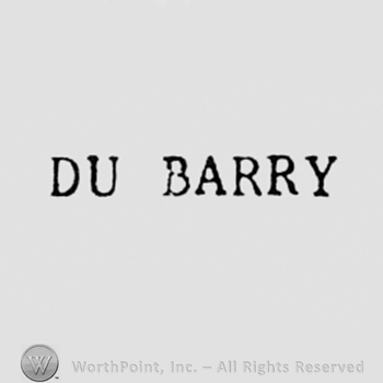 Words DU BARRY.
