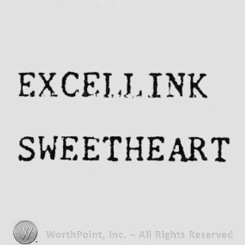 Words EXCELLINK SWEETHEART.