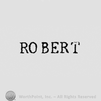 Word ROBERT.