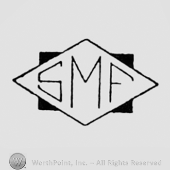 Letters S,M and F inside a diamond.