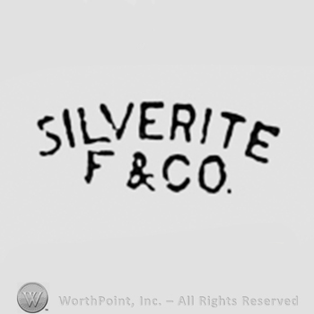 Word SILVERITE and letters F & CO.