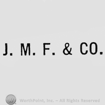 Letters J,M,F & CO.