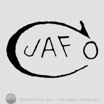 Letters J,A,F and O written inside letter C.
