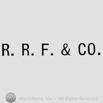 Letters R,R F & CO.