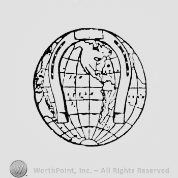 Globe and a horseshoe.