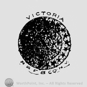 Globe and word Victoria written above.