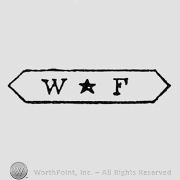 Letters W and F and a little star between.