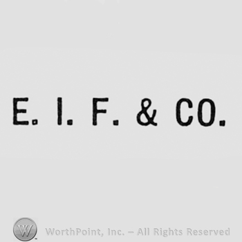 Letters E.I.F & CO.