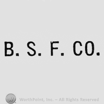 letters B, S, F and CO.