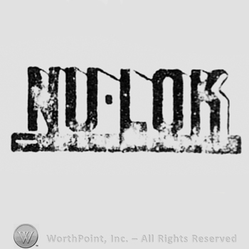Word NU-LOK written above a line.