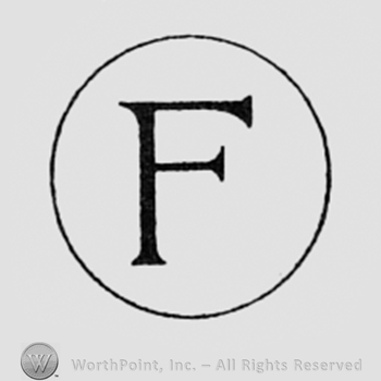 Letter F inside a circle.