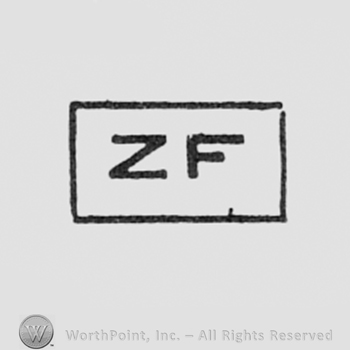 Letters Z and F written inside a rectangle.
