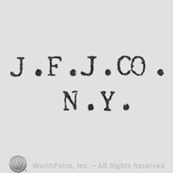Letters J.F.J CO. N.Y.