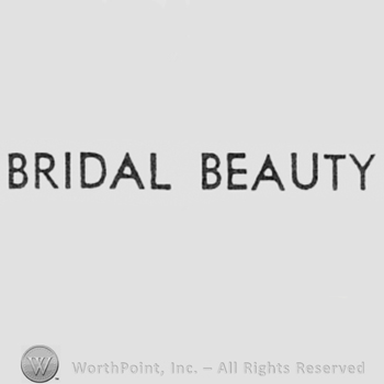 Words BRIDAL BEAUTY.