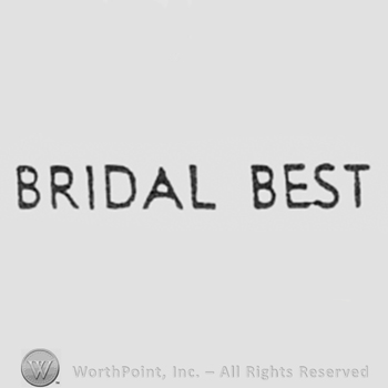 Words BRIDAL BEST.