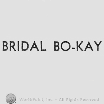 Words BRIDAL BO-KAY.