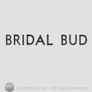 Words BRIDAL BUD.