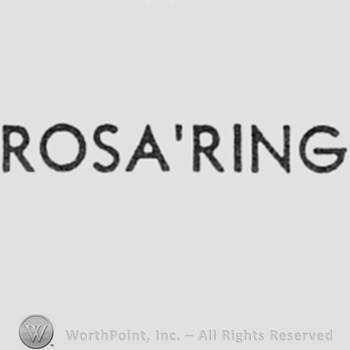 Words ROSA'RING.