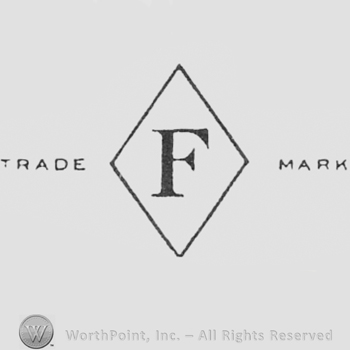 Letter F inside a diamond; TRADE MARK written one side and another.