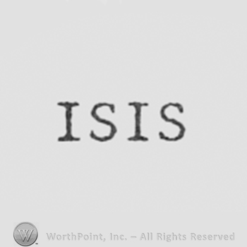 Word ISIS.