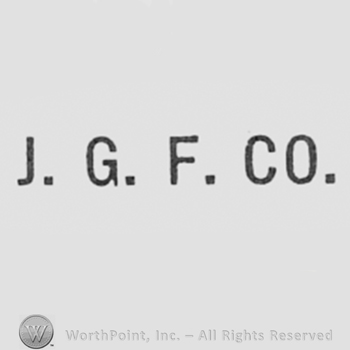 letters J.G.F.Co.
