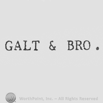 Words GALT & BRO.