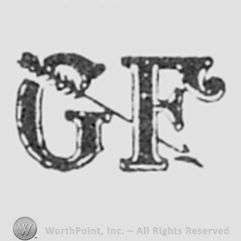 Letters G and F pierced by an arrow.