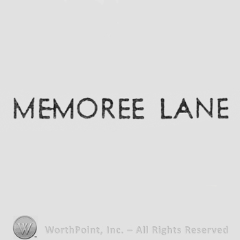 Words MEMOREE LANE.