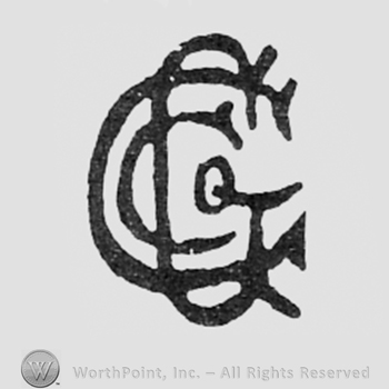 Monogram of letters C, G and Co.