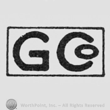 Letters G and Co inside a rectangle.
