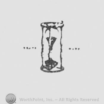 Shape like an hourglass.