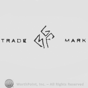 Letters B, G and F in the middle and TRADE MARK written one side and another.