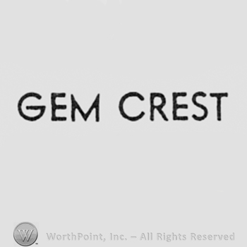 Words GEM CREST.