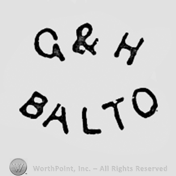 Letters G & H above word BALTO.